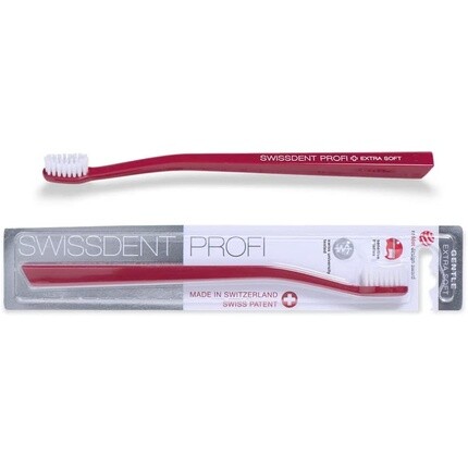 Профессиональная нежная зубная щетка с очень мягкой щетиной, Swissdent
Профессиональная нежная зубная щетка с очень мягкой щетиной, Swissdent