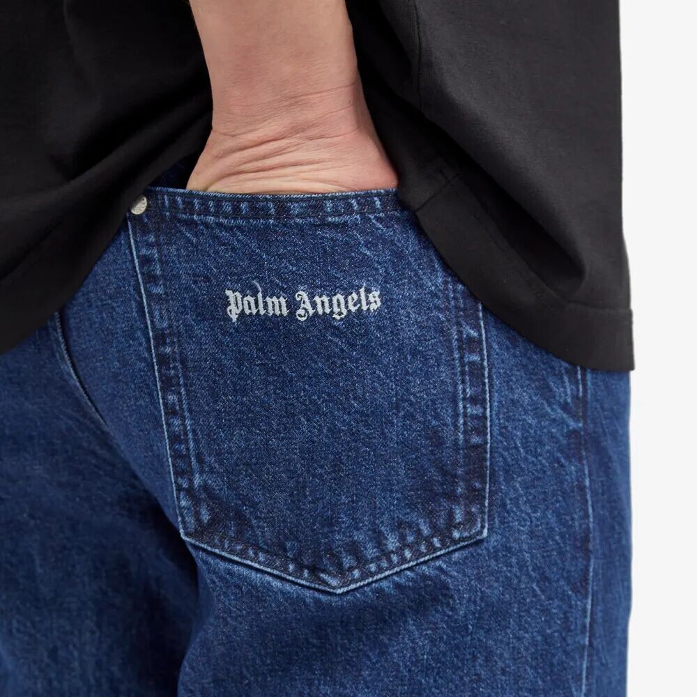 Palm Angels Джинсы свободного кроя, синий
Palm Angels Джинсы свободного кроя, синий