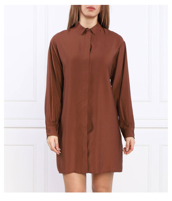 Платье Альфрида Samsøe Samsøe, коричневый
Платье Альфрида Samsøe Samsøe, коричневый