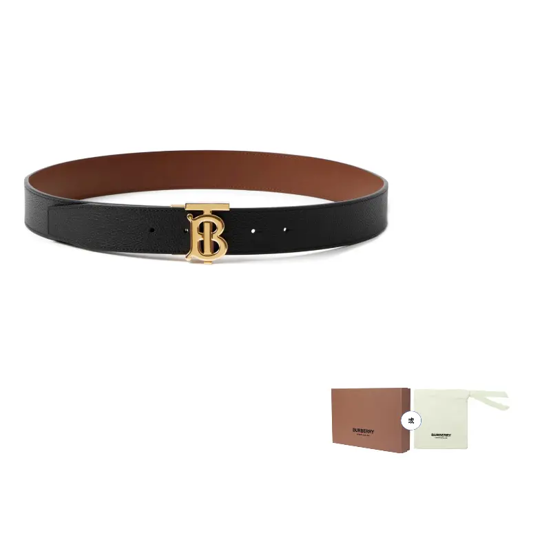 Ремень мужской Burberry Reversible Monogram-buckle, черный / коричневый
Ремень мужской Burberry Reversible Monogram-buckle, черный / коричневый