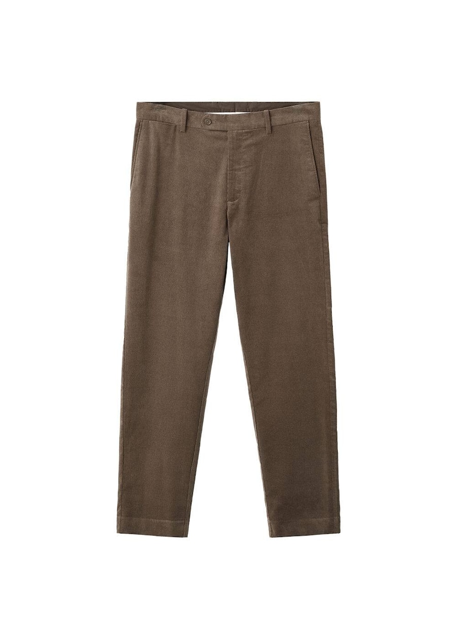 Обычные брюки MANGO MAN Voyage, коричневый
Обычные брюки MANGO MAN Voyage, коричневый