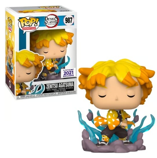 Funko POP!анимация убийца демонов Зеницу Агацума эксклюзив 
Funko POP!анимация убийца демонов Зеницу Агацума эксклюзив