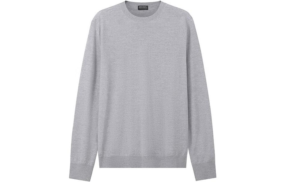 Zzegna Свитер мужской светло-серый
Zzegna Свитер мужской светло-серый