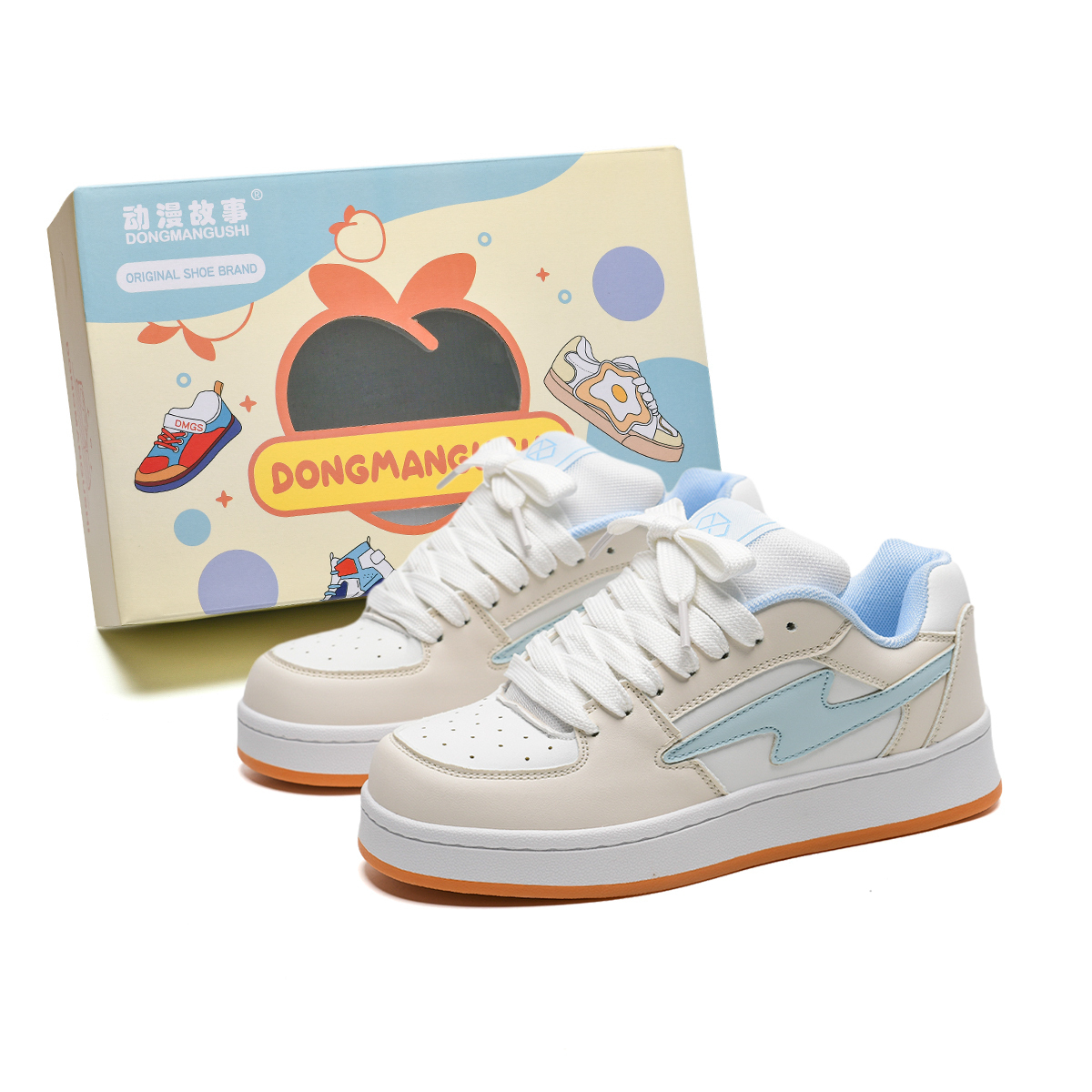 Anime story Скользоустойчивые, износостойкие, легкие, дышащие низкие скейтерские кроссовки унисекс - градиент бело-голубые, цвет Gradient White Blue
Anime story Скользоустойчивые, износостойкие, легкие, дышащие низкие скейтерские кроссовки унисекс - градиент бело-голубые, цвет Gradient White Blue