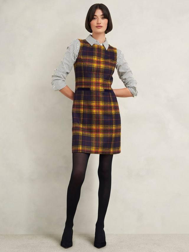 Платье-сарафан из чистой шерсти margot tartan Hobbs, разноцветный
Платье-сарафан из чистой шерсти margot tartan Hobbs, разноцветный