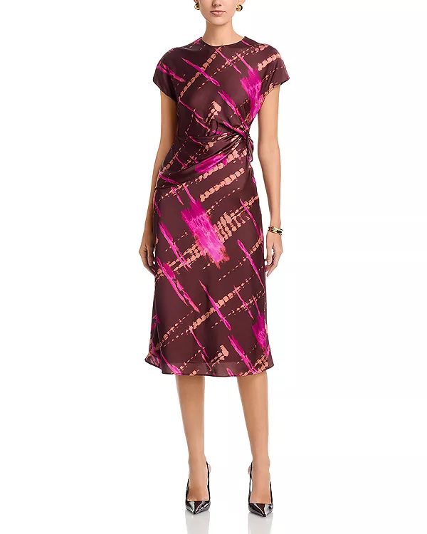 Платье из атласа с драпировкой Avery Area Stars, мультиколор
Платье из атласа с драпировкой Avery Area Stars, мультиколор