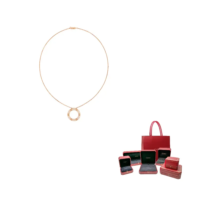 Cartier 18K розовое золото Кулон с бриллиантами Love
Cartier 18K розовое золото Кулон с бриллиантами Love