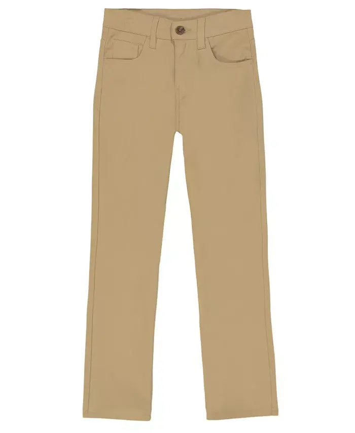 Брюки униформа для мальчиков с пятью карманами из стретч-твила Nautica, коричневый/бежевый
Брюки униформа для мальчиков с пятью карманами из стретч-твила Nautica, коричневый/бежевый