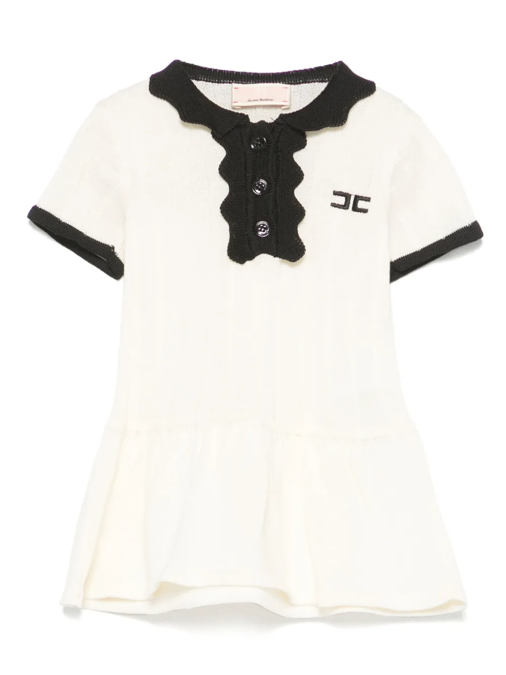 Платье с вышитым логотипом Elisabetta Franchi La Mia Bambina, белый
Платье с вышитым логотипом Elisabetta Franchi La Mia Bambina, белый