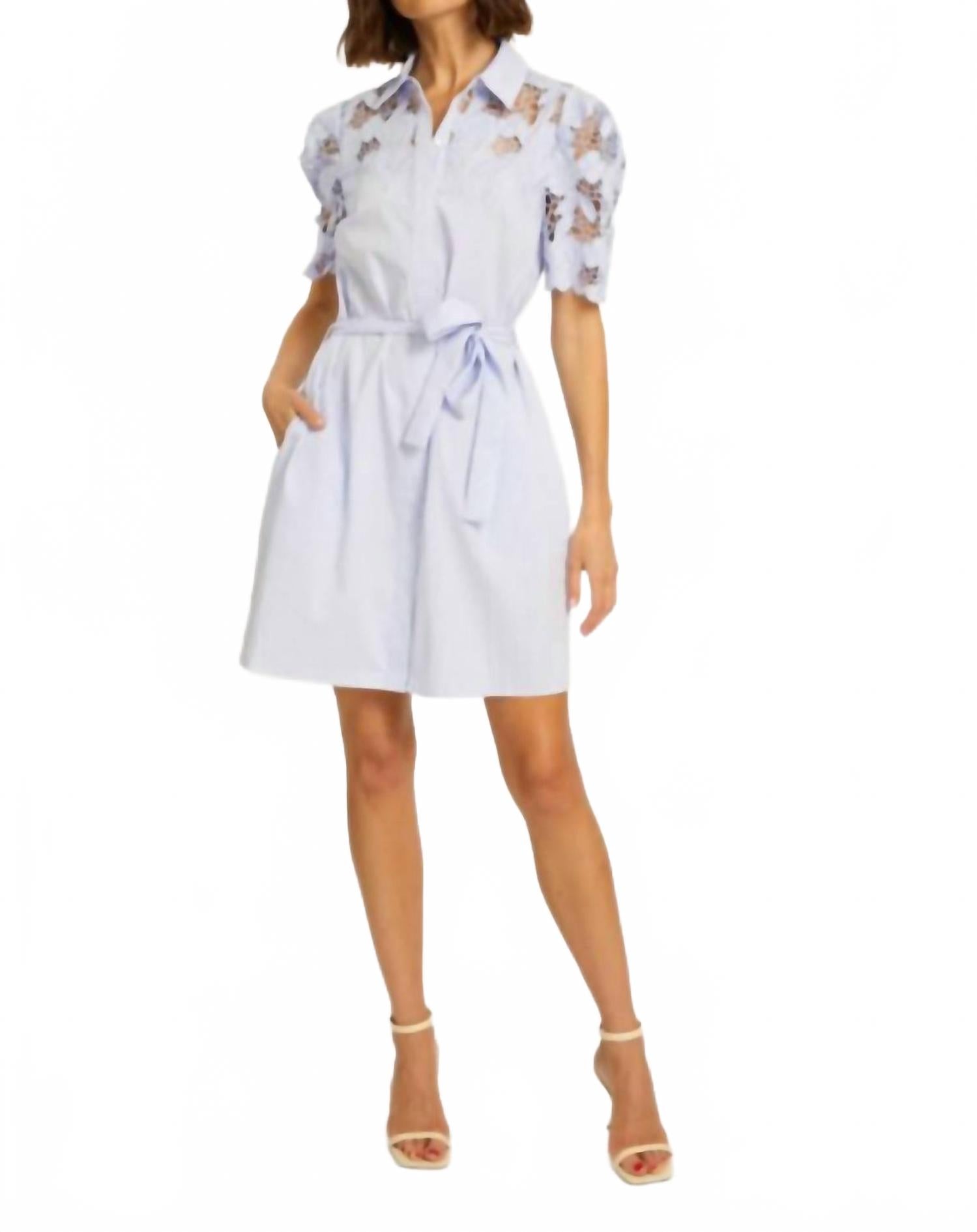 Платье Clarette в синюю микрополоску Caballero, Blue Micro Stripe
Платье Clarette в синюю микрополоску Caballero, Blue Micro Stripe