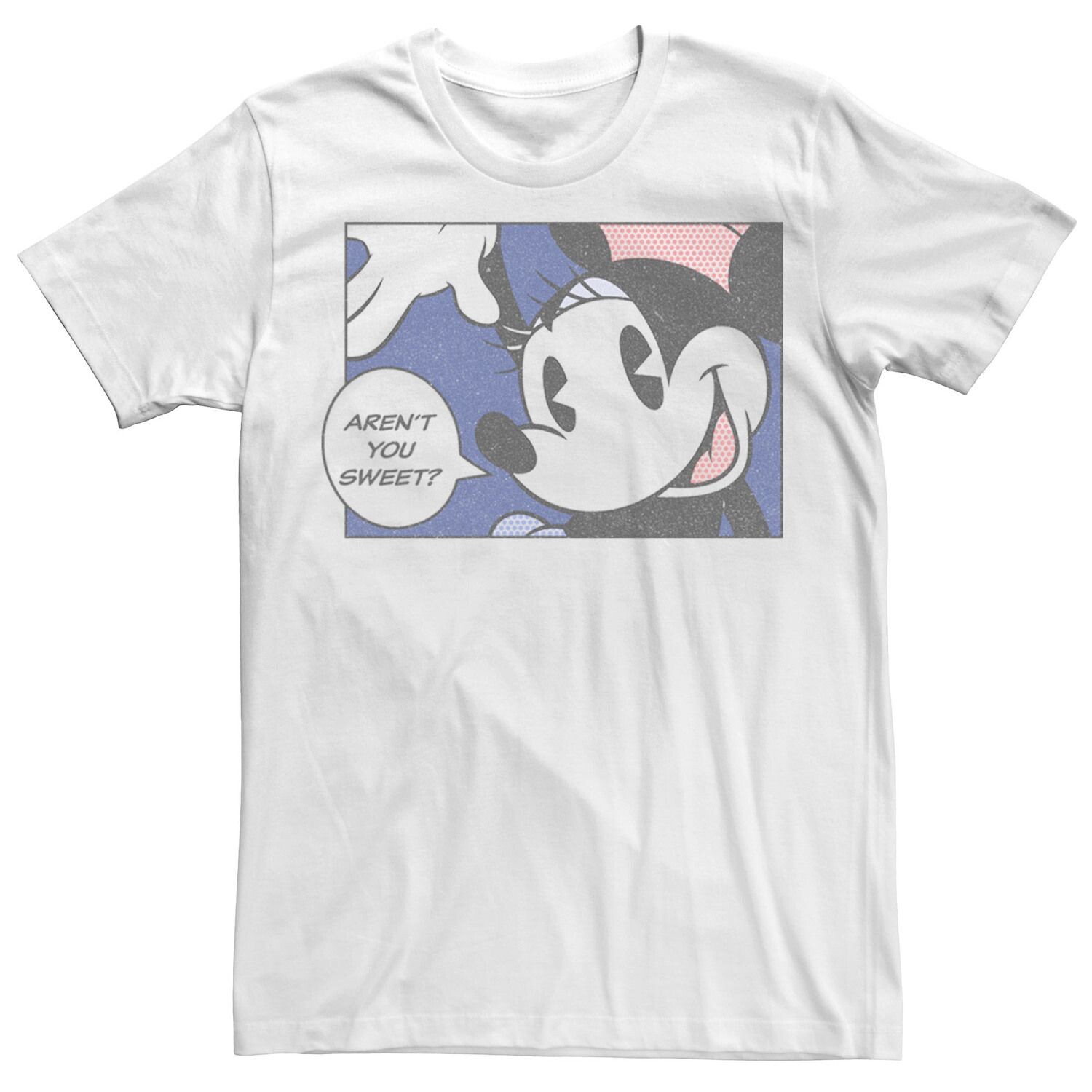 Мужская футболка Disney Mickey & Friends Minnie Mouse Aren't You Sweet Comics Licensed Character
Мужская футболка Disney Mickey & Friends Minnie Mouse Aren't You Sweet Comics Licensed Character