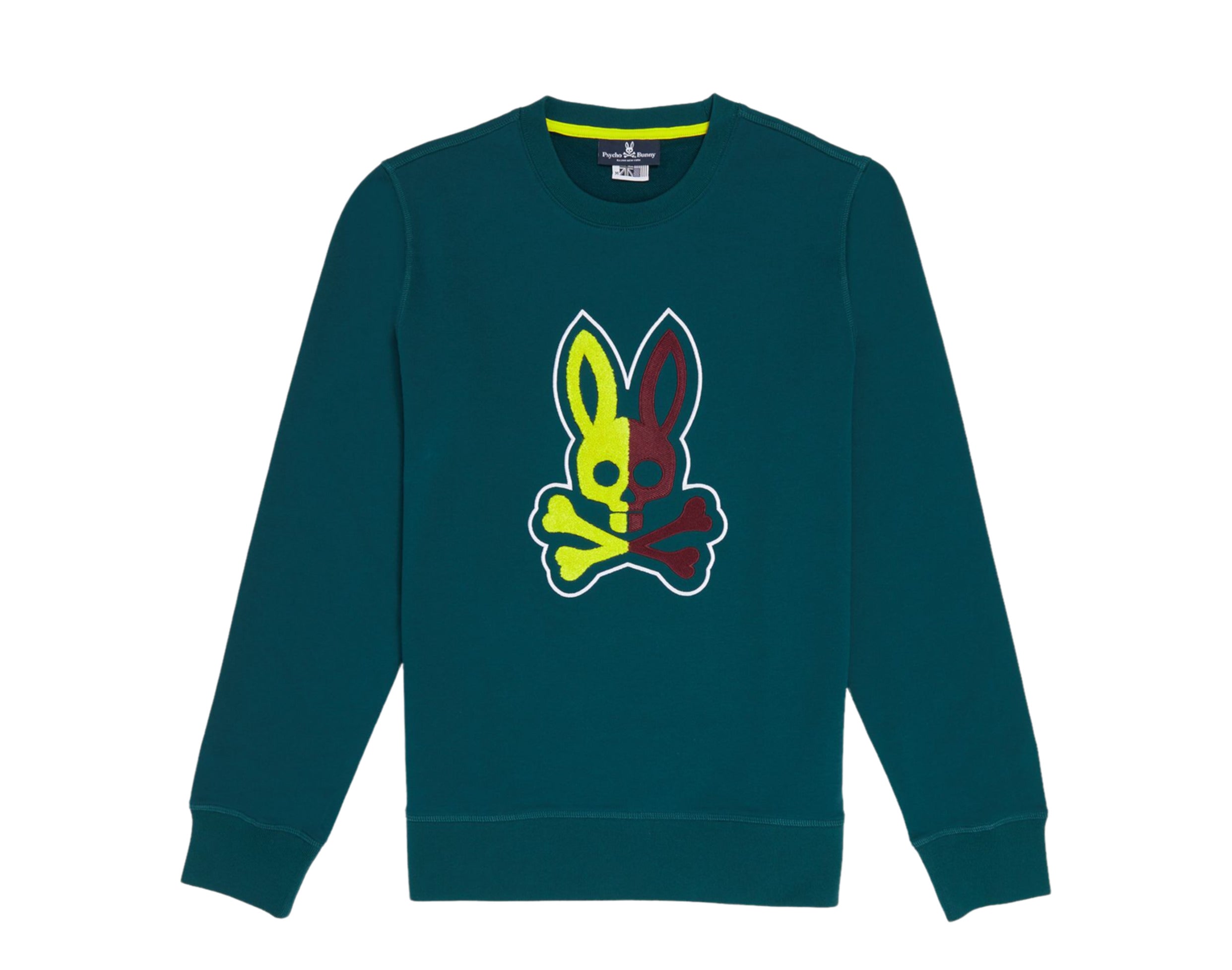 Мужская толстовка Psycho Bunny Cooper Split Bunny Logo Spruce B6S840U1FT-PCR, зеленый
Мужская толстовка Psycho Bunny Cooper Split Bunny Logo Spruce B6S840U1FT-PCR, зеленый