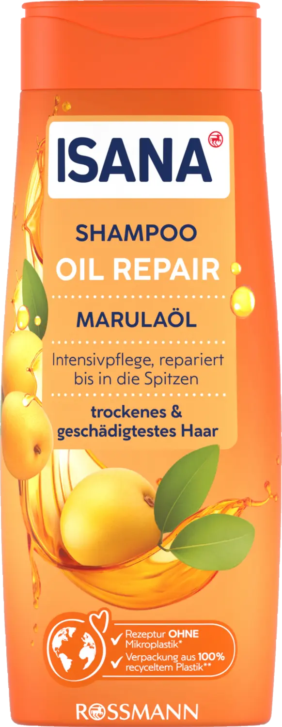 Шампунь ISANA Shampoo Oil Repair Marulaöl
Шампунь ISANA Shampoo Oil Repair Marulaöl
