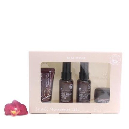 Миниатюрный набор из четырех улиток, Mizon
Миниатюрный набор из четырех улиток, Mizon