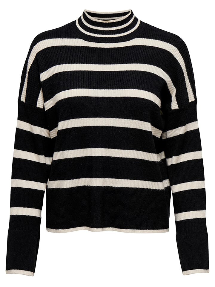 Пуловер ONLY Ibi, цвет schwarz/creme
Пуловер ONLY Ibi, цвет schwarz/creme