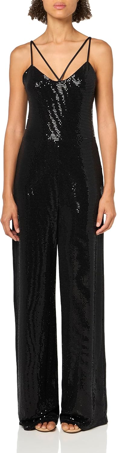 GUESS женский безрукавный комбинезон Fiarra Disco, Jet Black Multi
GUESS женский безрукавный комбинезон Fiarra Disco, Jet Black Multi