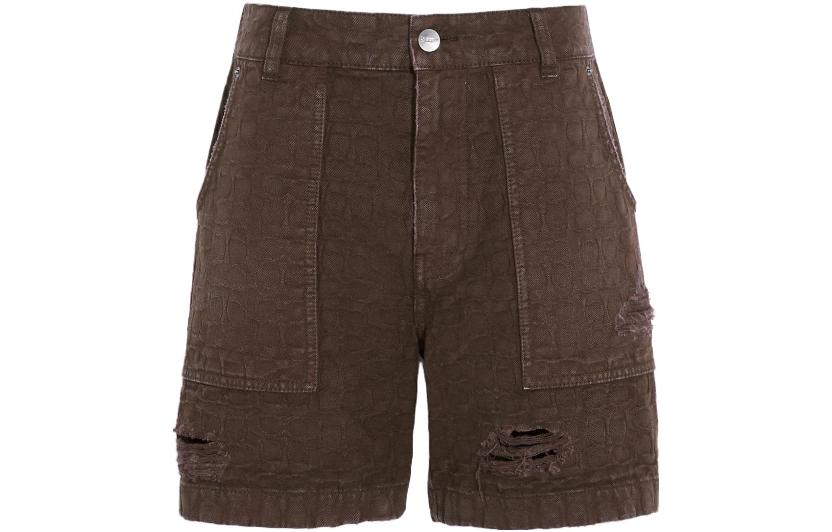 COACH Джинсовые шорты мужские brown
COACH Джинсовые шорты мужские brown