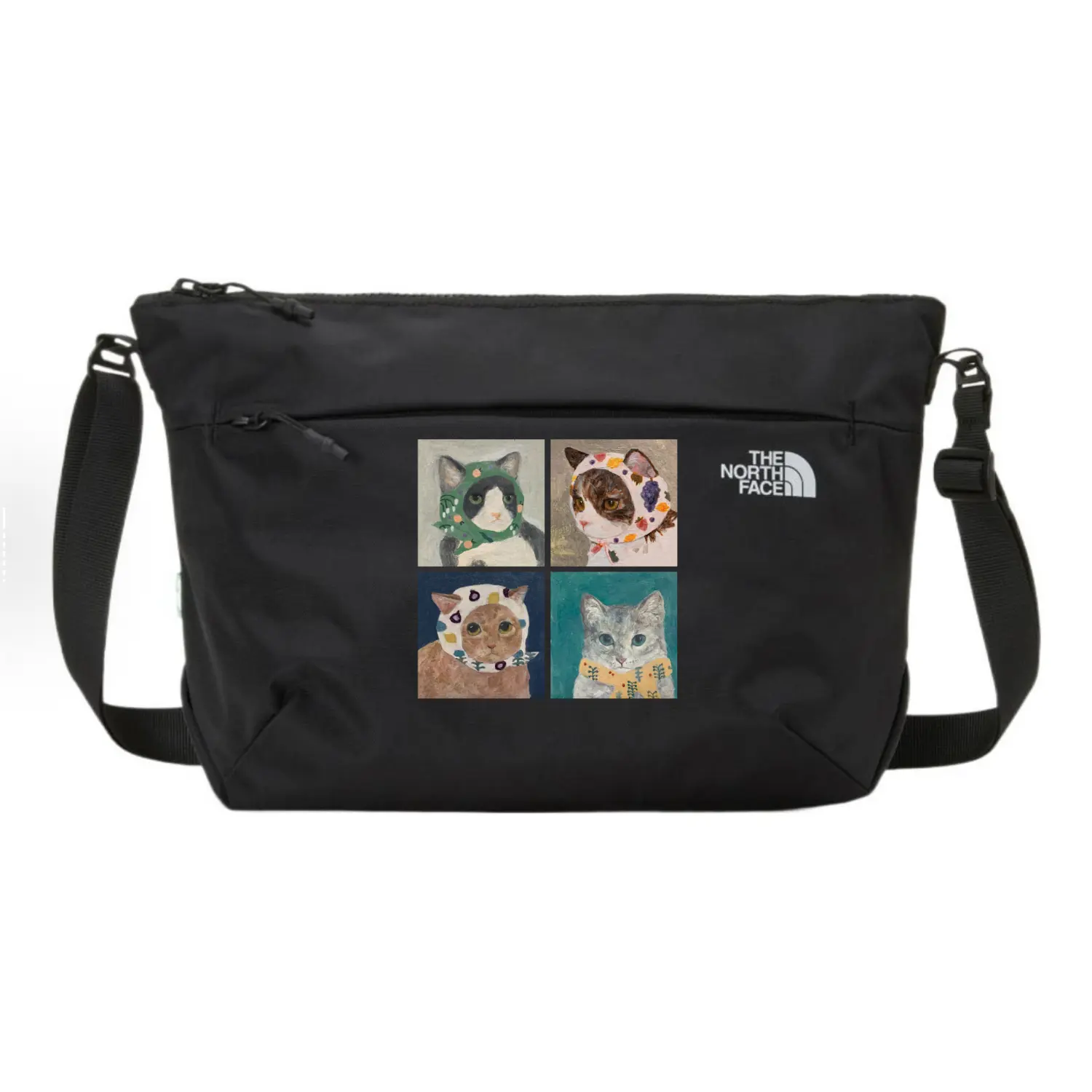 THE NORTH FACE 5-литровая сумка через плечо поясная рюкзак нейлон унисекс, Oil painting cats
THE NORTH FACE 5-литровая сумка через плечо поясная рюкзак нейлон унисекс, Oil painting cats