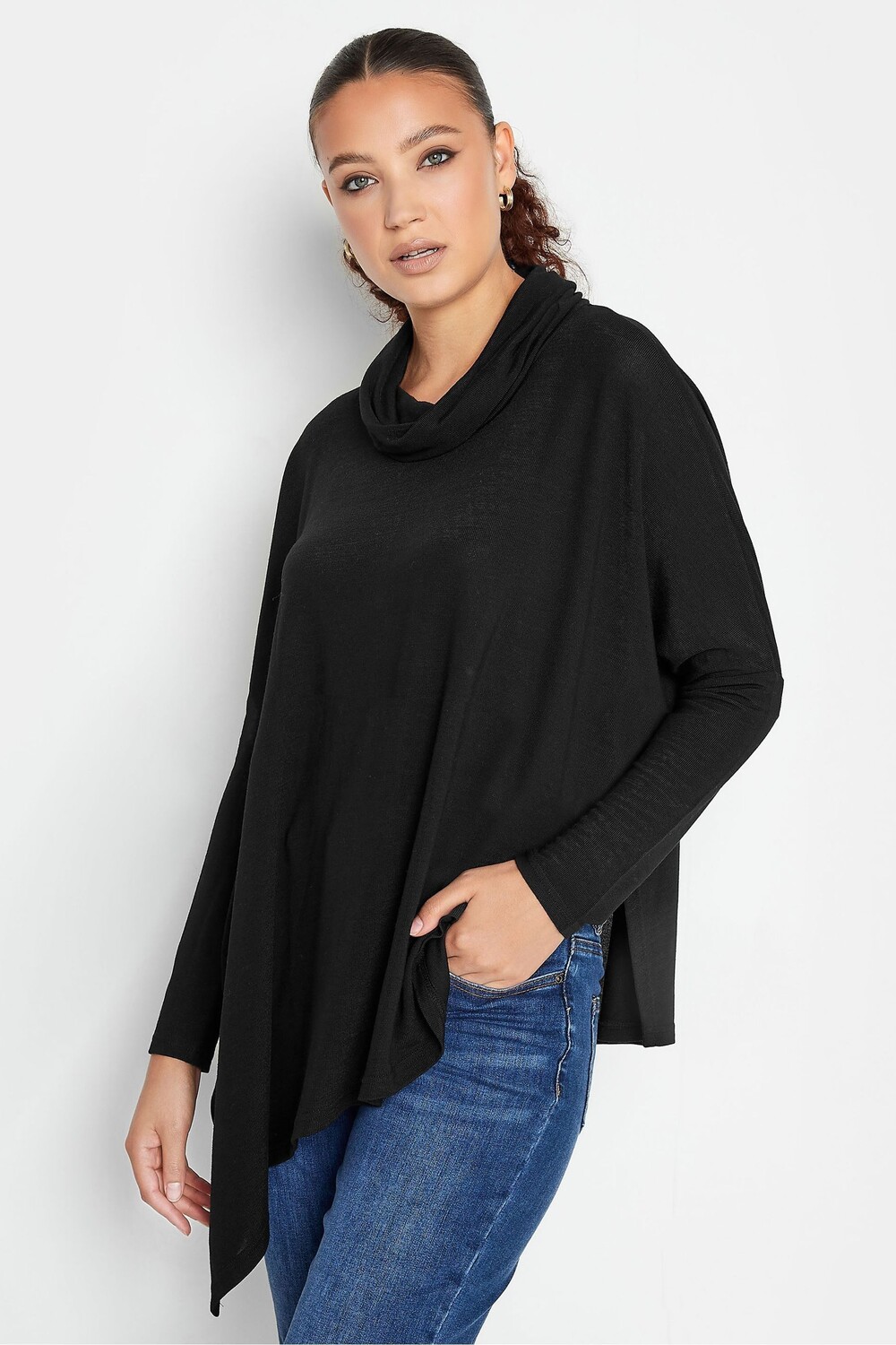 Верх с асимметричным низом Long Tall Sally, черный
Верх с асимметричным низом Long Tall Sally, черный