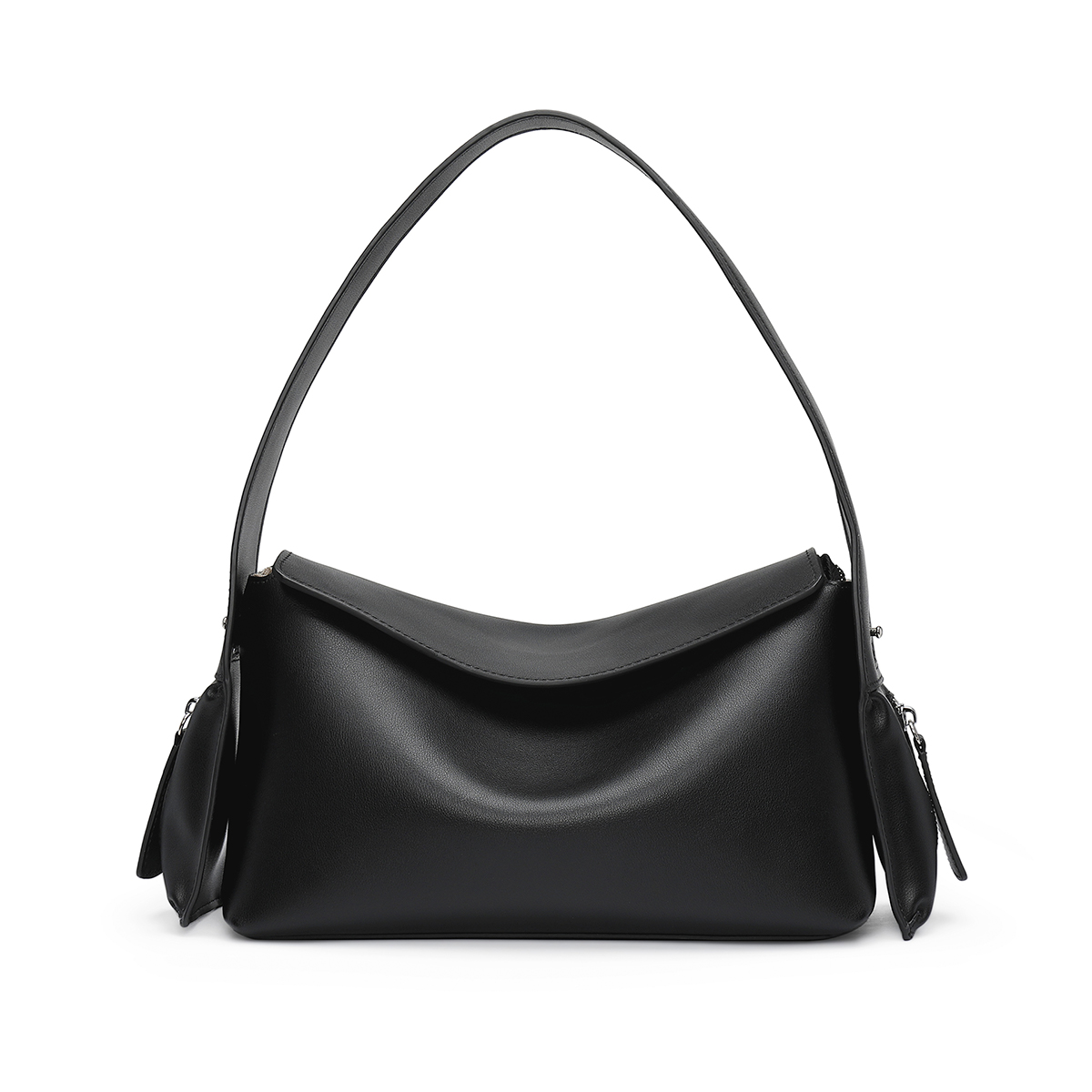 JAGUAR Синтетическая кожаная женская сумка через плечо черная бежевая серо-зеленая, Black