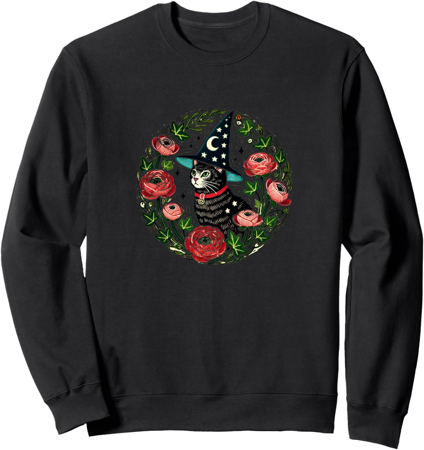 Толстовка с изображением кота-волшебника Мяуги Witchy Cats Snugg, черный
Толстовка с изображением кота-волшебника Мяуги Witchy Cats Snugg, черный