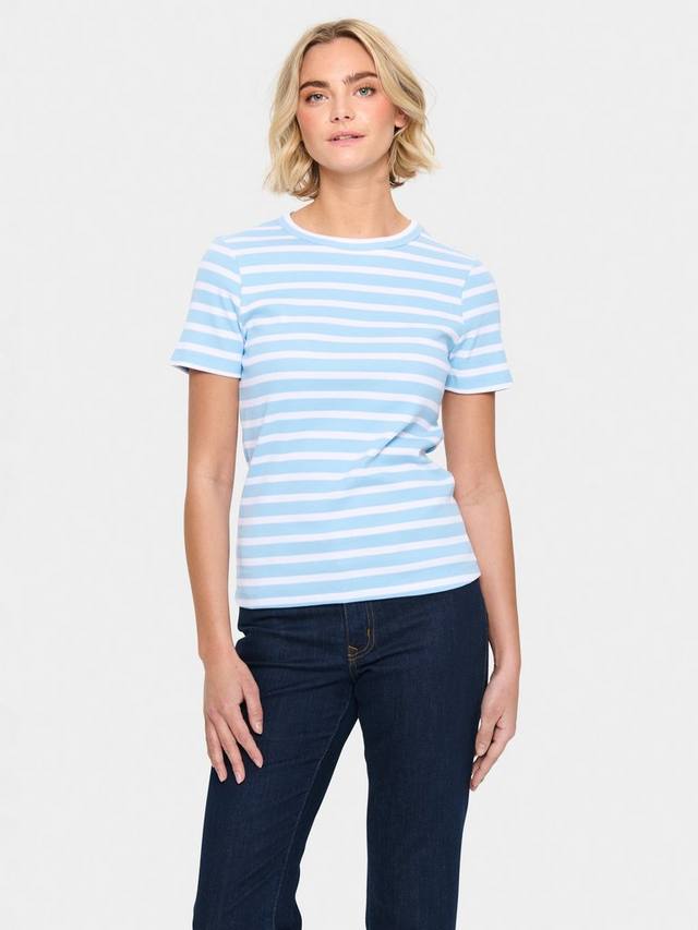 Богатая футболка из органического хлопка в полоску aster Saint Tropez, синий/белый
Богатая футболка из органического хлопка в полоску aster Saint Tropez, синий/белый