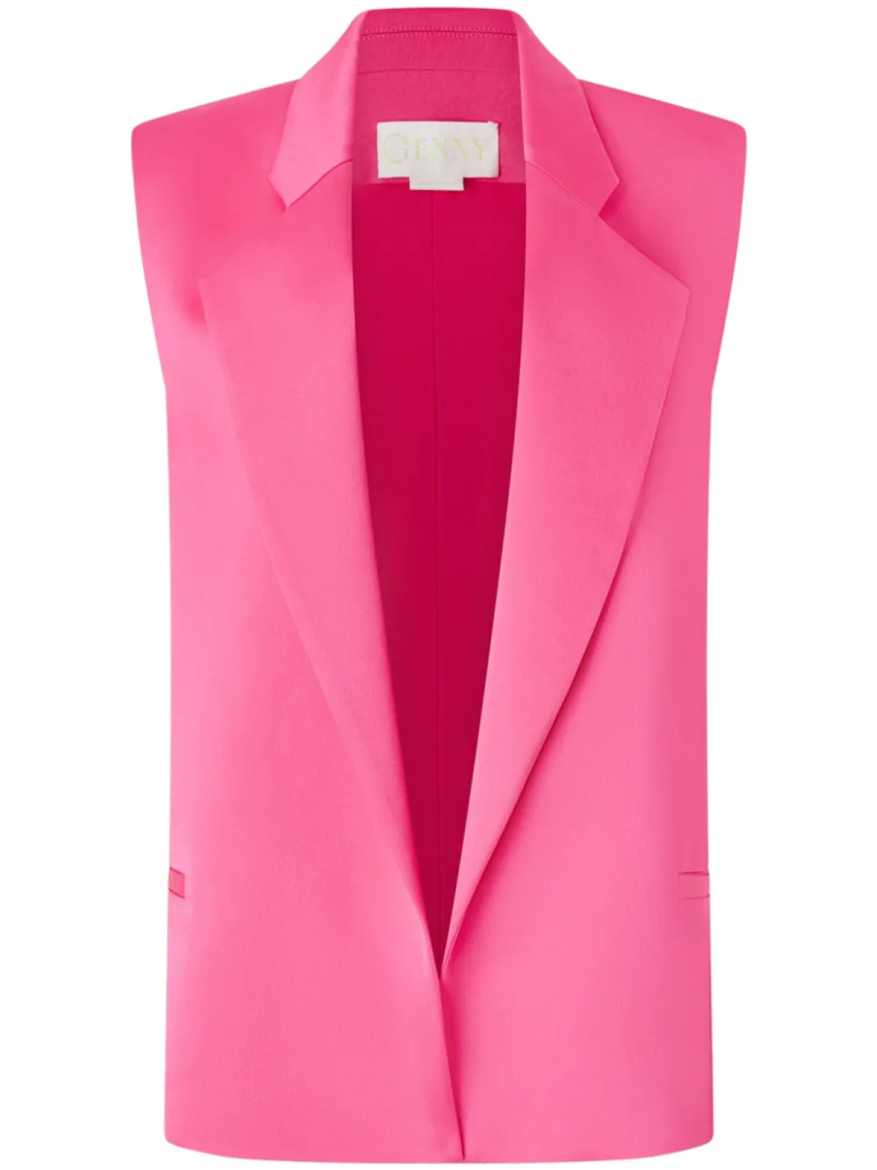 Genny жилет строгого кроя, розовый
Genny жилет строгого кроя, розовый