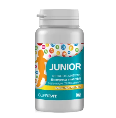Суправит Юниор 60 жевательные таблетки Мультивитаминная добавка для детей Supravit
Суправит Юниор 60 жевательные таблетки Мультивитаминная добавка для детей Supravit