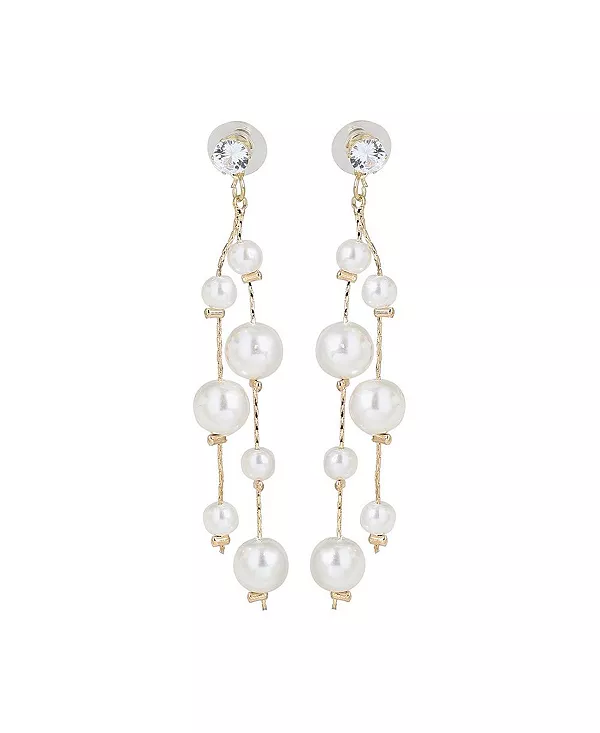 Женские белые серьги-капли Sohi, white
Женские белые серьги-капли Sohi, white