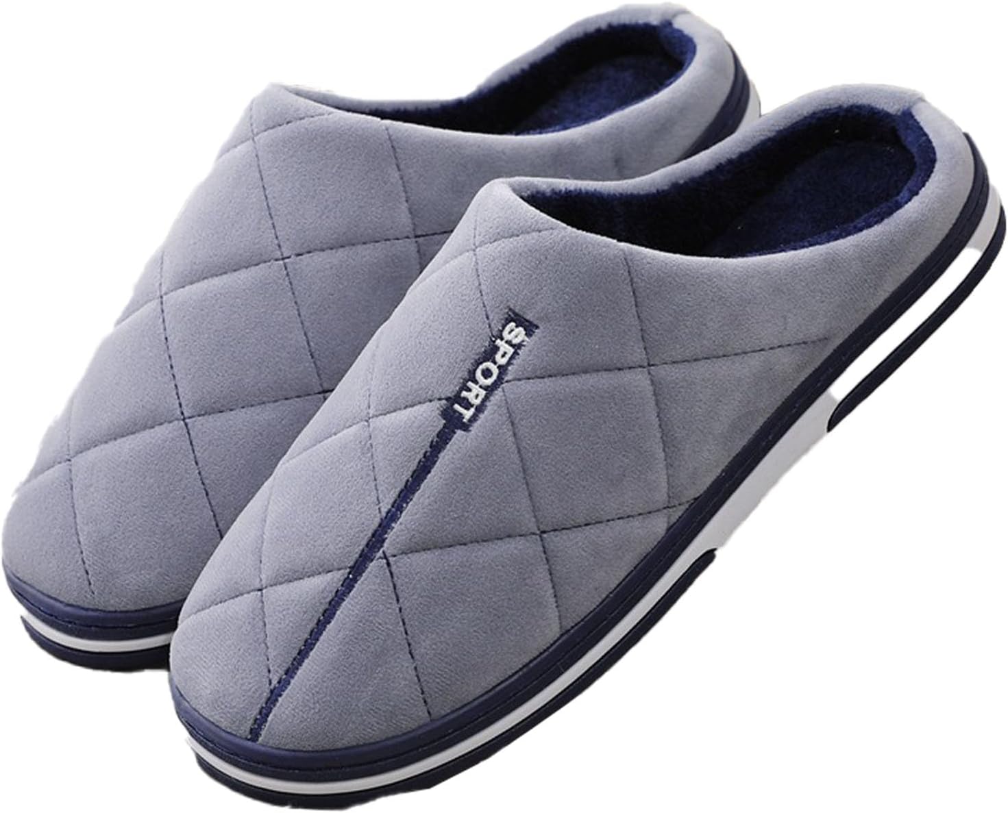 Мягкие мужские тапочки большого размера, уютные тапочки с открытой пяткой, мягкая резиновая подошва, домашние тапочки для мужчин, плюшевые тапки для спальни Oukisam, серый
Мягкие мужские тапочки большого размера, уютные тапочки с открытой пяткой, мягкая резиновая подошва, домашние тапочки для мужчин, плюшевые тапки для спальни Oukisam, серый