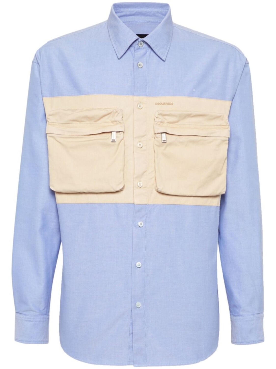 DSQUARED2 рубашка с карманами карго, синий
DSQUARED2 рубашка с карманами карго, синий
