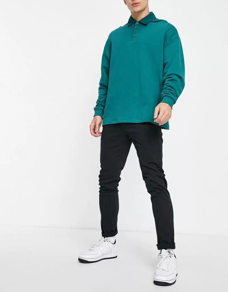 Черные узкие брюки чиносы Jack & Jones Intelligence
Черные узкие брюки чиносы Jack & Jones Intelligence