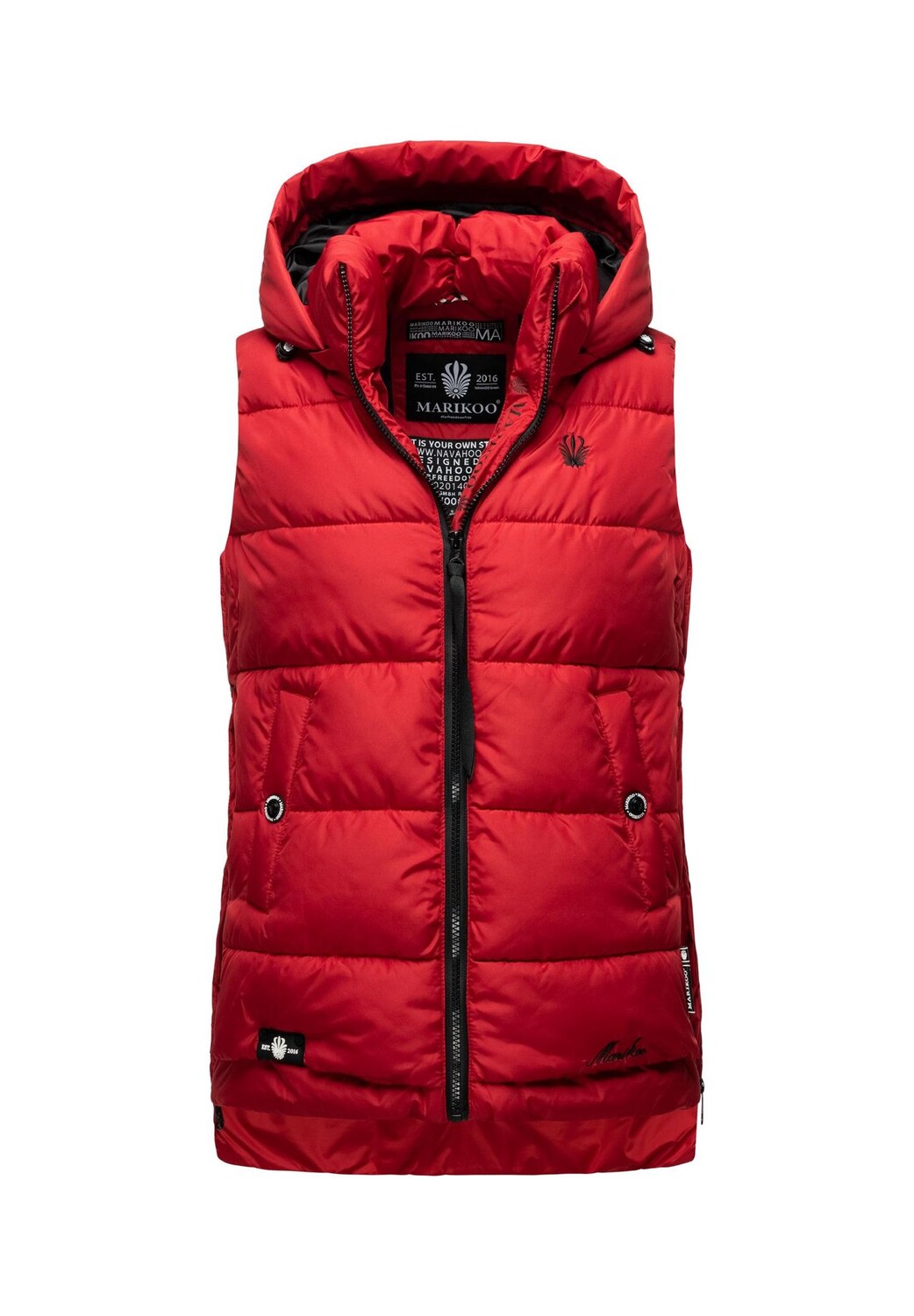 Стеганый жилет Заринаа MARIKOO, красный
Стеганый жилет Заринаа MARIKOO, красный