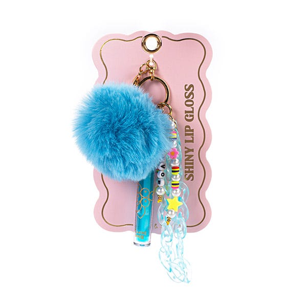 Блестящий блеск для губ в виде брелока-брелока с синим блеском для губ TRI-COASTAL
Блестящий блеск для губ в виде брелока-брелока с синим блеском для губ TRI-COASTAL