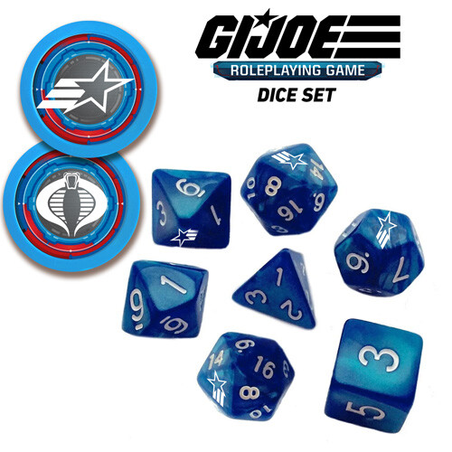 Игровые кубики G.I. Joe Rpg: Dice Set Renegade Game Studios
Игровые кубики G.I. Joe Rpg: Dice Set Renegade Game Studios