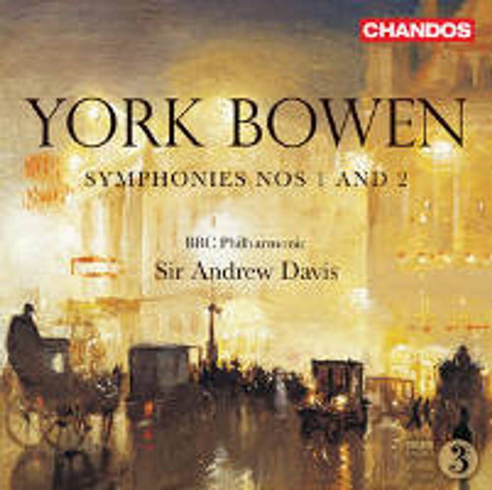 Диск CD Bowen: Symphonies 1 & 2 - York Bowen, Sir Andrew Davis, BBC Philharmonic Orchestra
Диск CD Bowen: Symphonies 1 & 2 - York Bowen, Sir Andrew Davis, BBC Philharmonic Orchestra