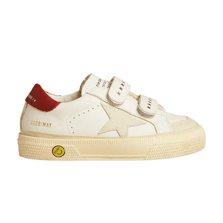Кроссовки Golden Goose May Kids 'White Light Beige Red', кремовый
Кроссовки Golden Goose May Kids 'White Light Beige Red', кремовый
