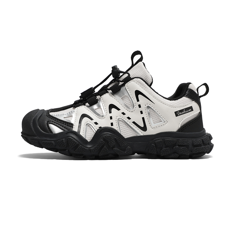 Нескользящая детская обувь для повседневной носки KINDDOG, белый/черный
Нескользящая детская обувь для повседневной носки KINDDOG, белый/черный