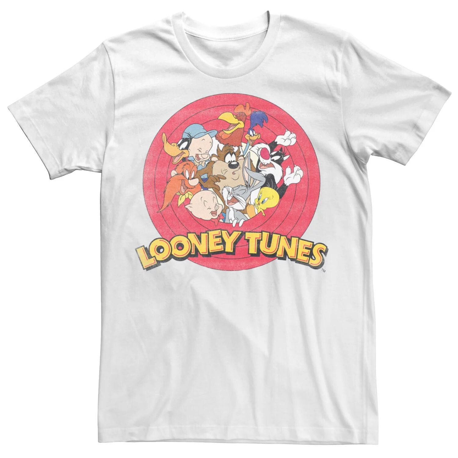 Мужская футболка Looney Tunes Classic Circle Lineup Group Shot Licensed Character, белый
Мужская футболка Looney Tunes Classic Circle Lineup Group Shot Licensed Character, белый