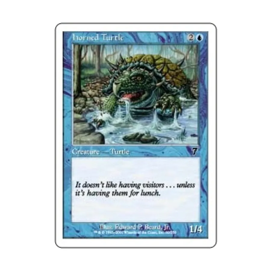 CCG Рогатая черепаха (С), MTG - 7th Edition
CCG Рогатая черепаха (С), MTG - 7th Edition