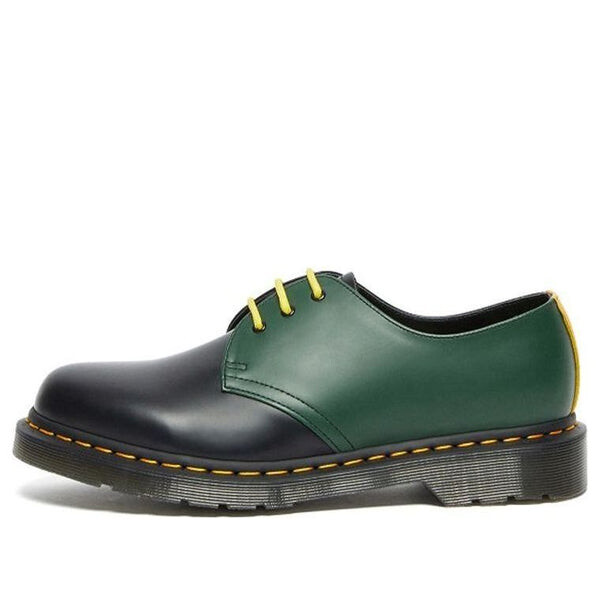 Тапочки 1461 contrast smooth leather shoes 'black green' Dr. Martens, черный
Тапочки 1461 contrast smooth leather shoes 'black green' Dr. Martens, черный