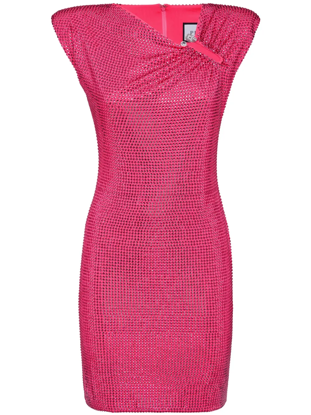 Платье мини с кристаллами Philipp Plein, розовый
Платье мини с кристаллами Philipp Plein, розовый