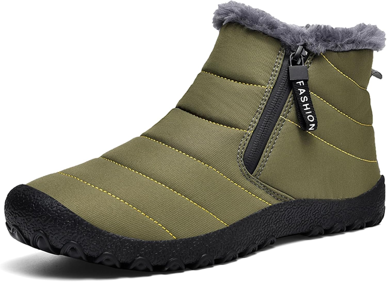 Мужские зимние водонепроницаемые ботинки LLTMALL с меховой подкладкой, плоской подошвой и молнией, теплые снежные ботинки, зеленый
Мужские зимние водонепроницаемые ботинки LLTMALL с меховой подкладкой, плоской подошвой и молнией, теплые снежные ботинки, зеленый