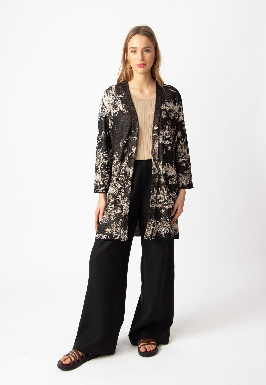 Кардиган LONG GARDEN NOSTALGIC PATTERN Ivko, черный
Кардиган LONG GARDEN NOSTALGIC PATTERN Ivko, черный