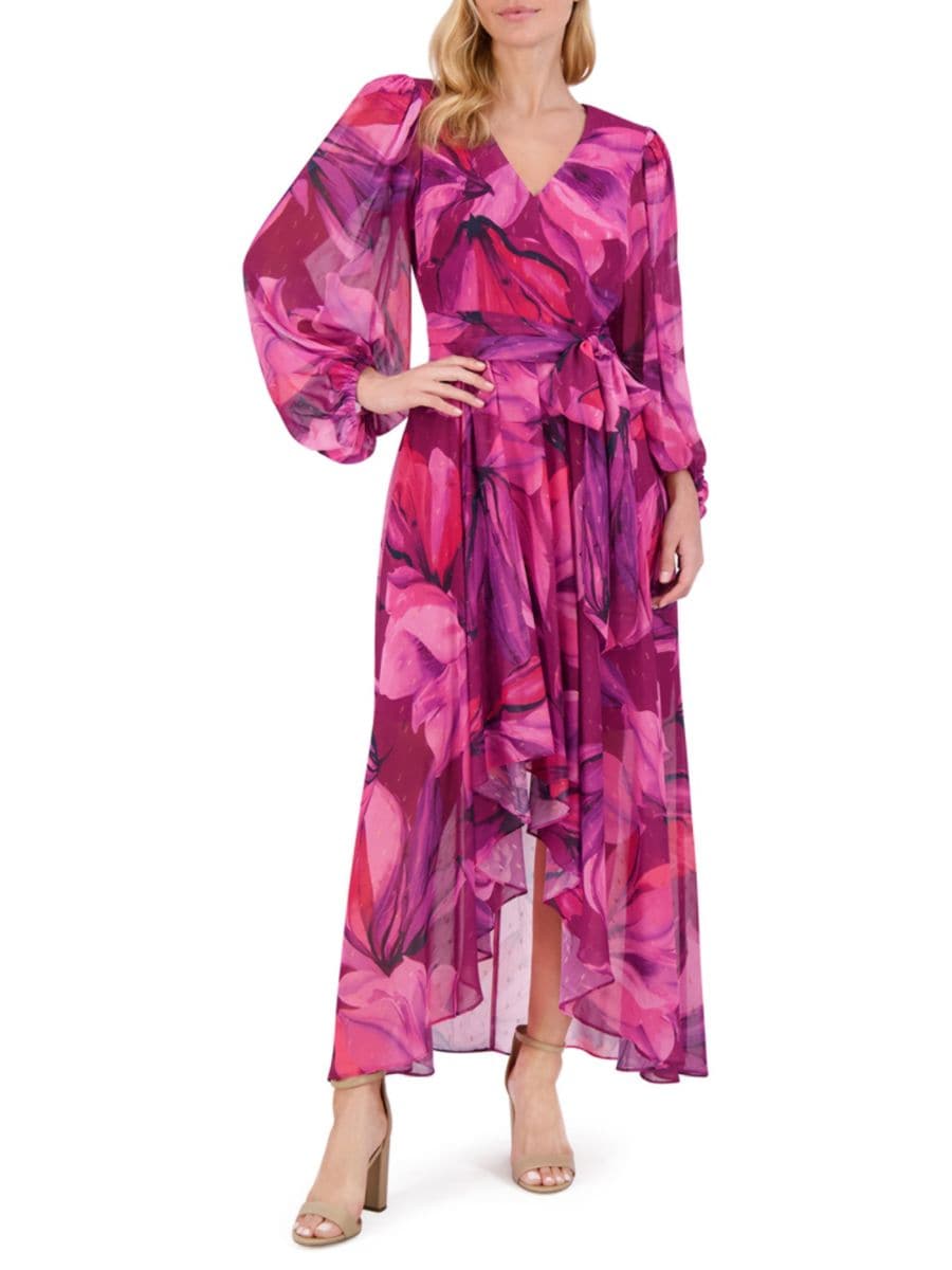 Платье из шифона с принтом и поясом Eliza J, цвет Berry
Платье из шифона с принтом и поясом Eliza J, цвет Berry