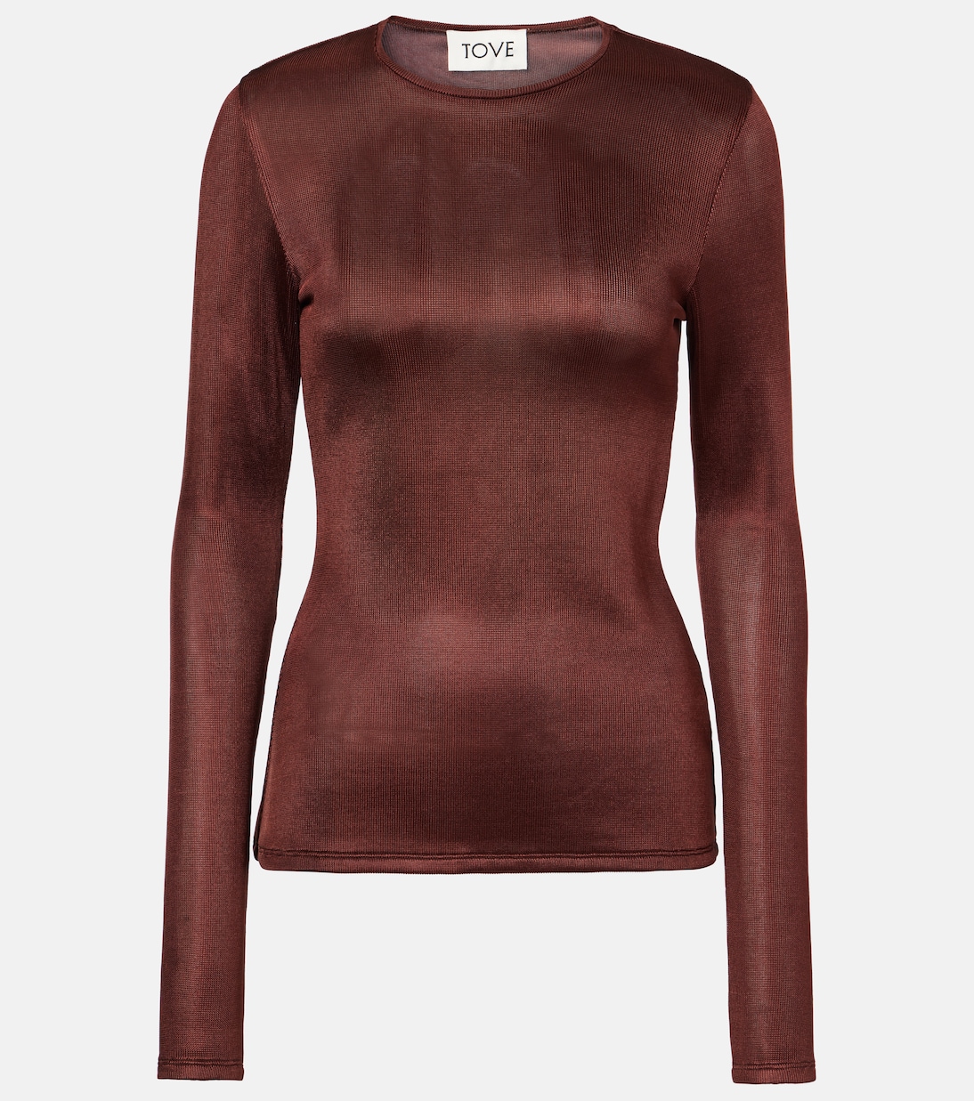 Вязаный топ Майра Tove, бордовый
Вязаный топ Майра Tove, бордовый