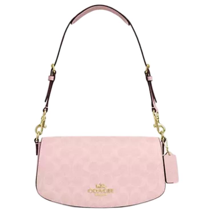 COACH Андреа Средняя женская сумка через плечо из лакированного полотна с телячьей кожей Розовая
COACH Андреа Средняя женская сумка через плечо из лакированного полотна с телячьей кожей Розовая