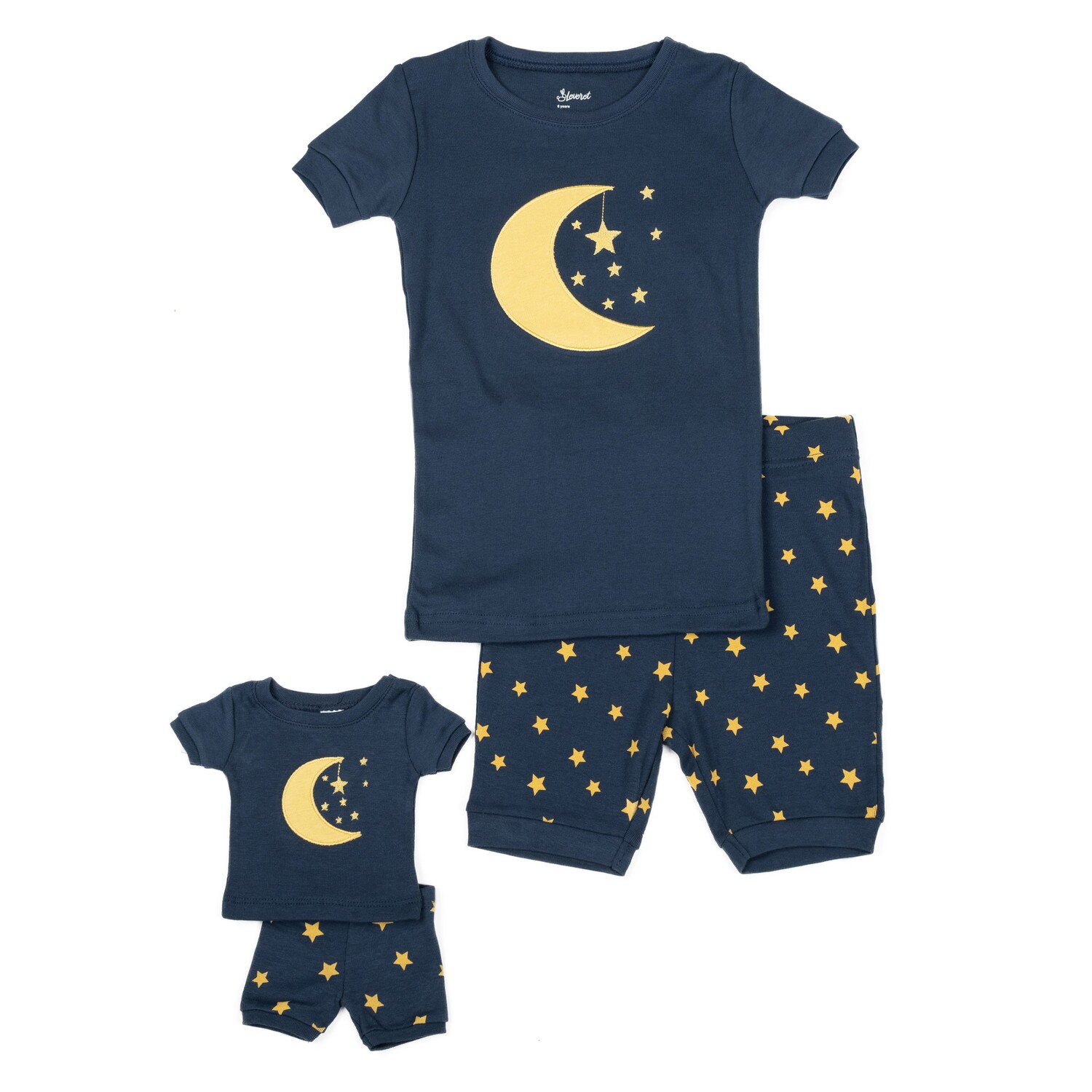 Короткая пижама для девочек и подходящая кукла Moon and Stars Leveret, цвет Moon & Stars
Короткая пижама для девочек и подходящая кукла Moon and Stars Leveret, цвет Moon & Stars