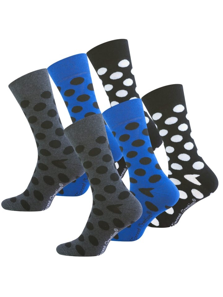 Носки Vincent Creation Casual DOTS 6 Paar, красочный
Носки Vincent Creation Casual DOTS 6 Paar, красочный