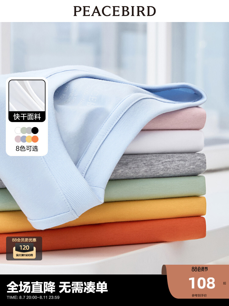 Мужская футболка Peacebird с короткими рукавами, желтый
Мужская футболка Peacebird с короткими рукавами, желтый